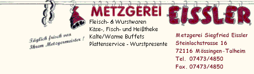 Metzgerei Eissler